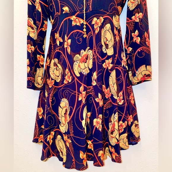 Zara Floral Flouncy Dress - Picture 5 of 8